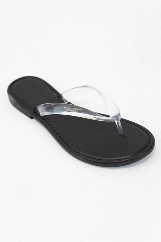 Translucent Flip Flops