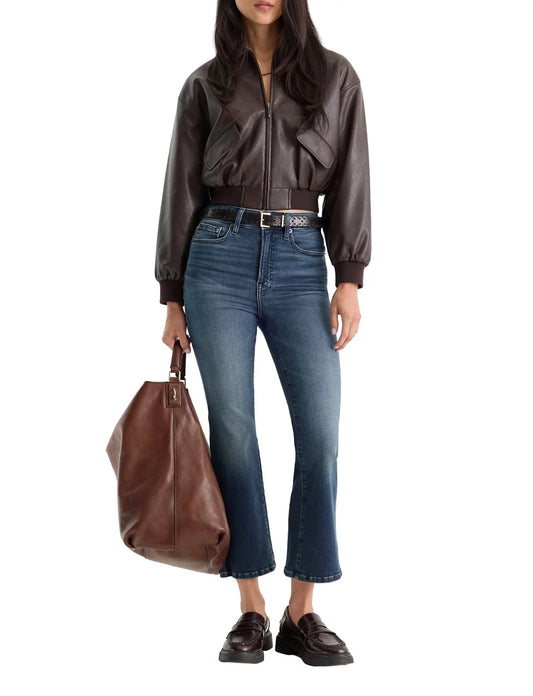 Jessie MR Crop Mini Boot Jean