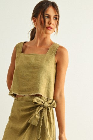 Grace Linen Top