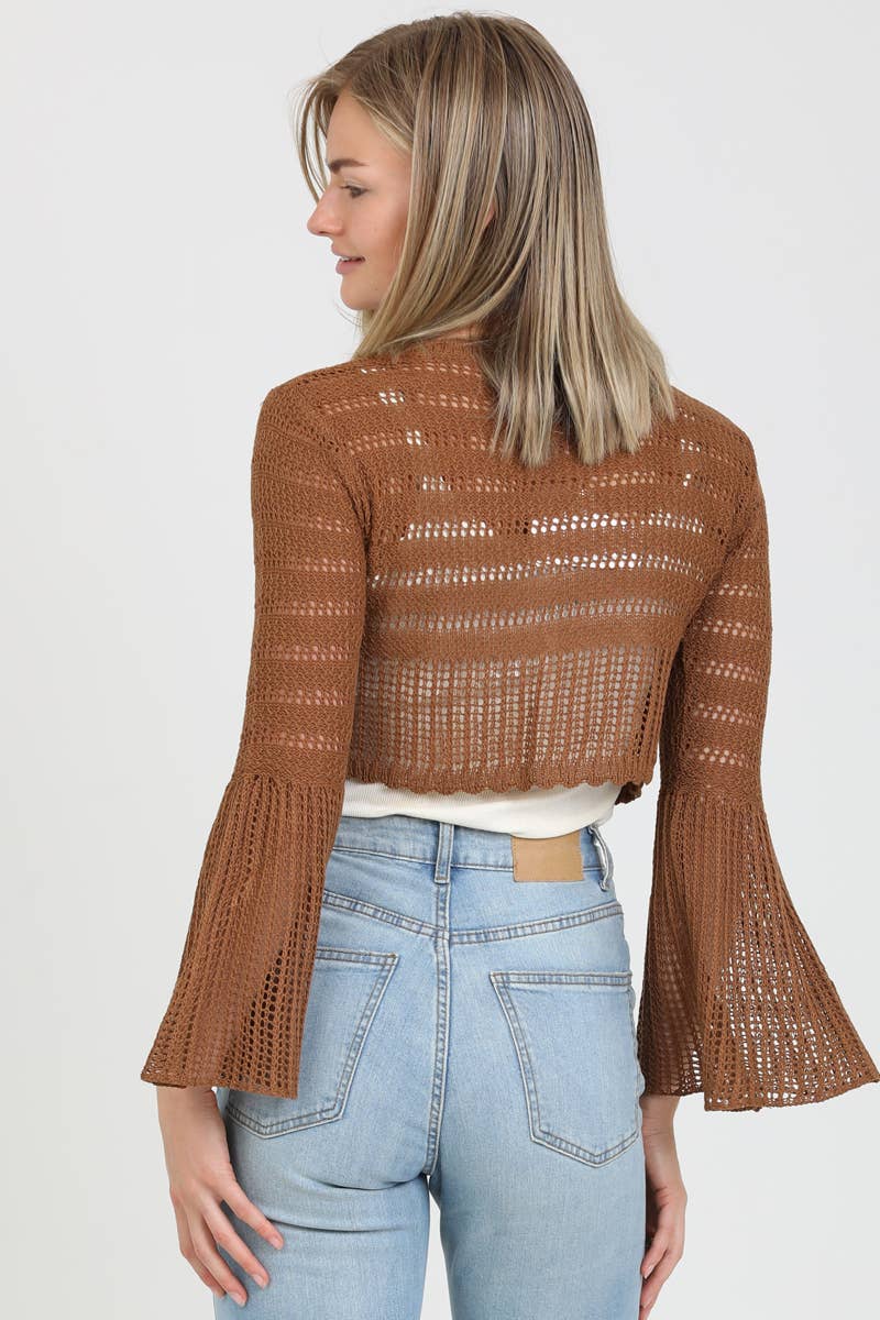Izzy Crop Cardigan
