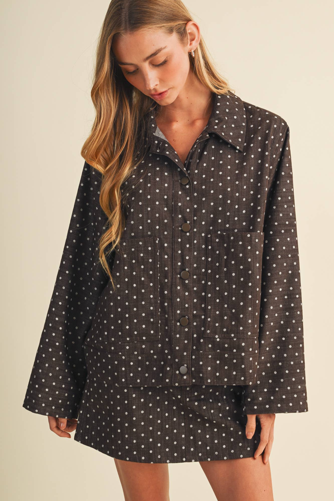 Jocelyn Polka Dot Jacket