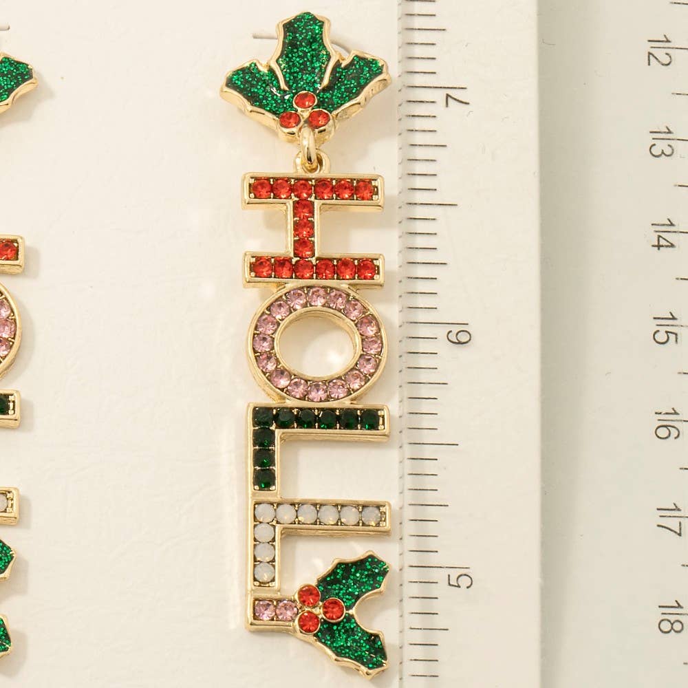 Jolly Holly Earrings