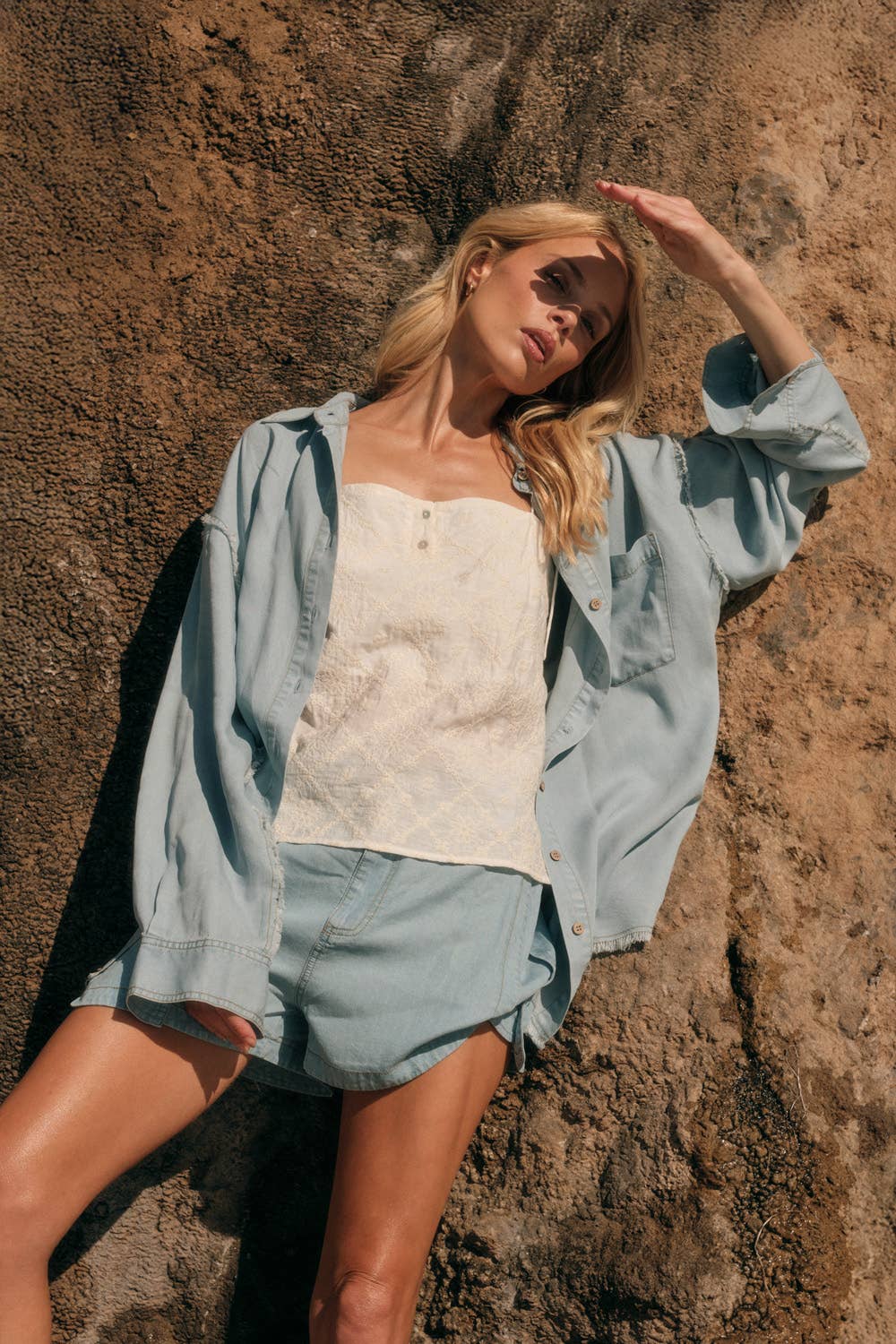 Caylin Denim Top