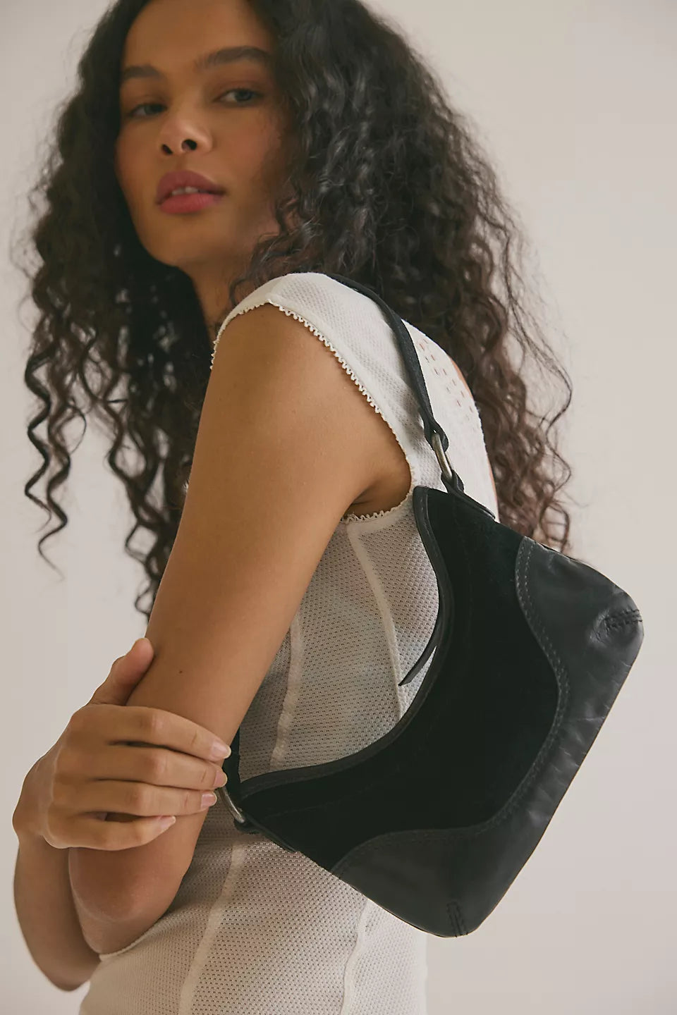 FP Sindy Leather Shoulder Bag