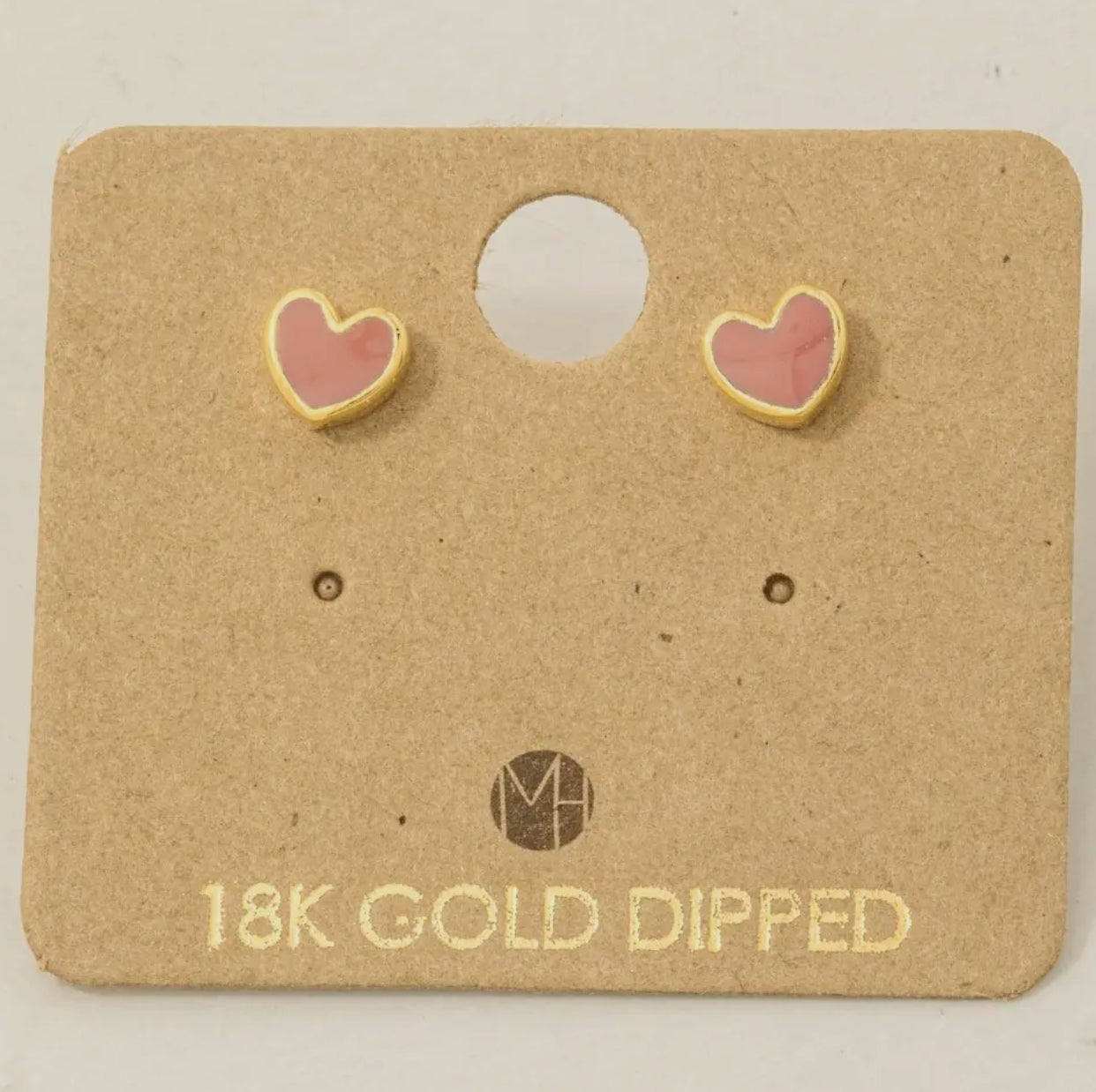 Heart Stud Earrings
