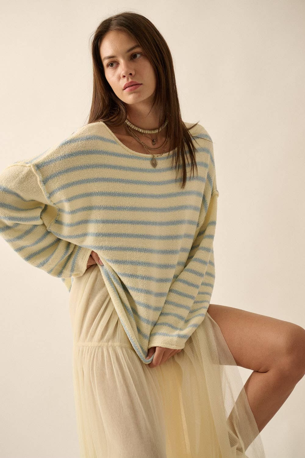 Morgan Striped Sweater