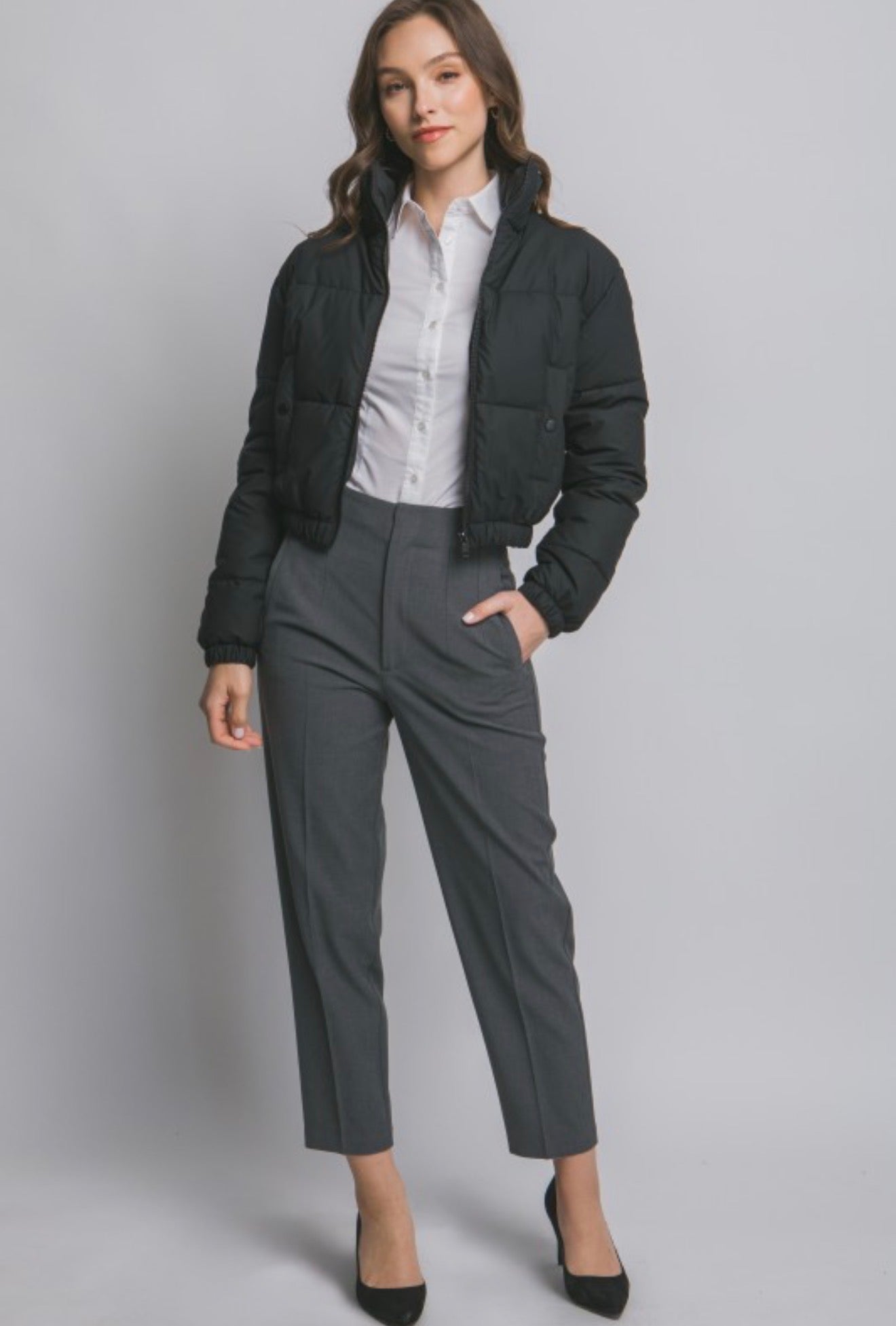 Nori Crop Jacket