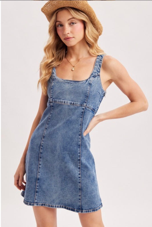 Kayla Denim Dress