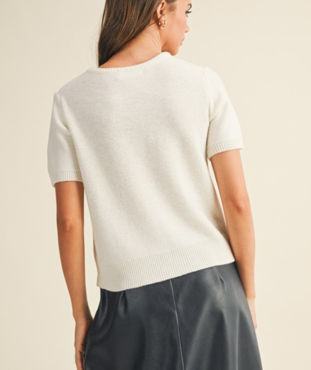 Carrie Crew Neck Sweater