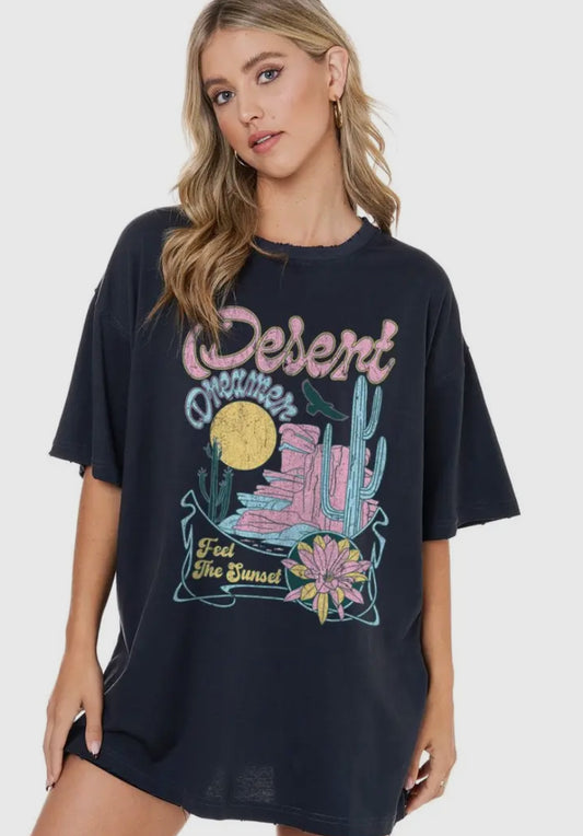 Desert Dreamer Oversized Tee