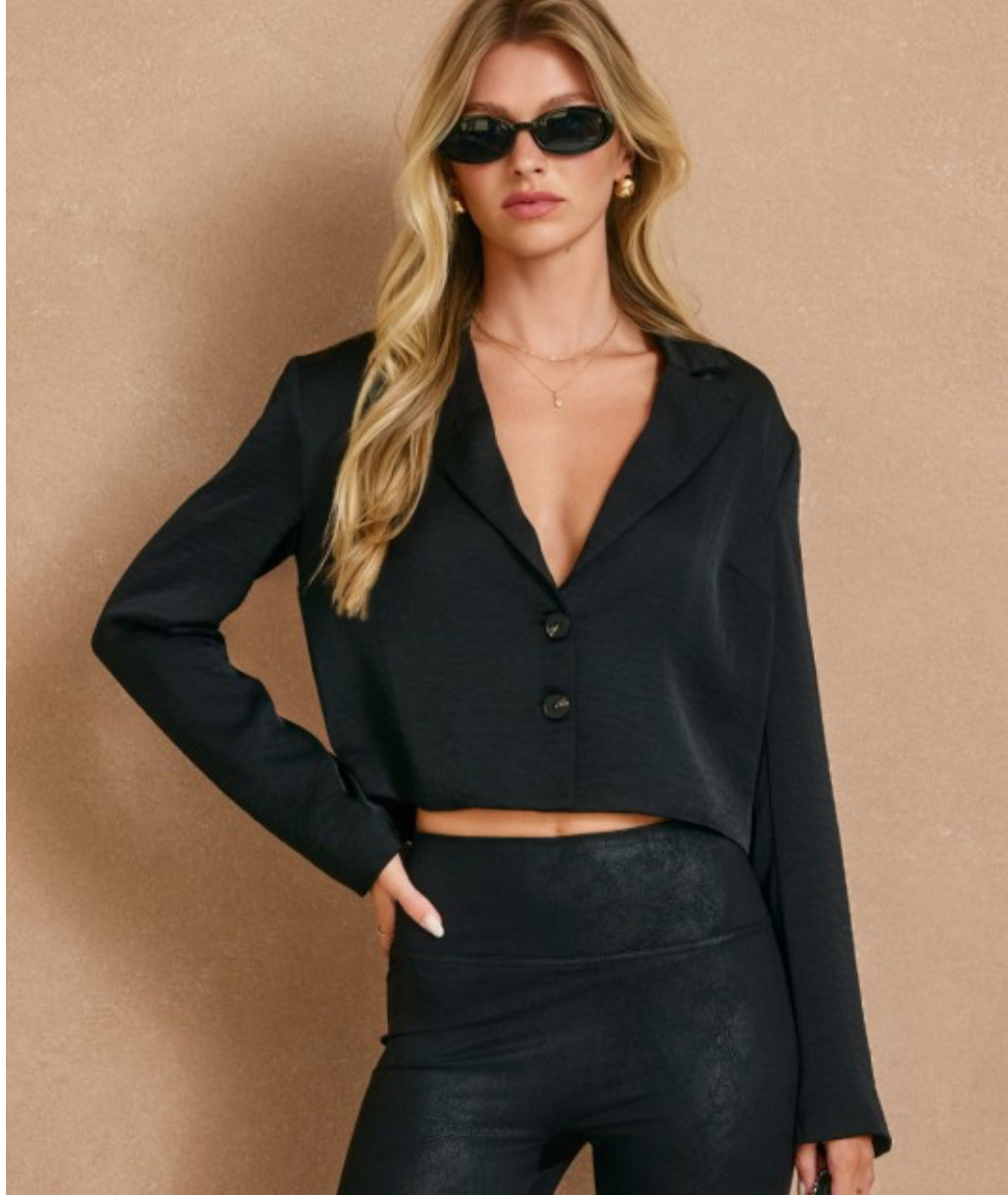 Carla Cropped Blazer