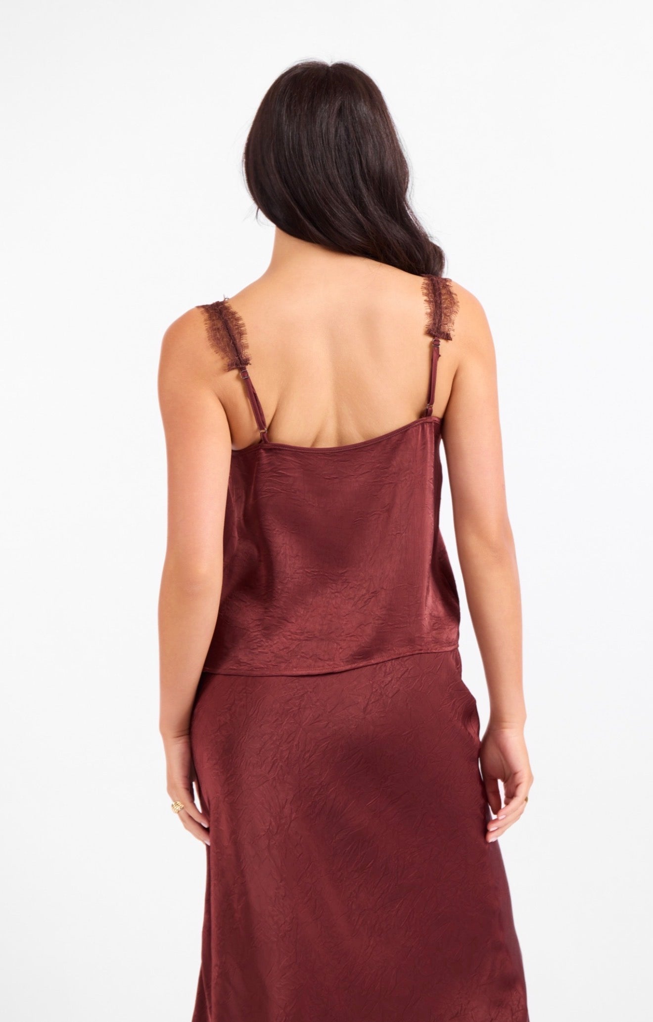 Danika Lace Strap Tank