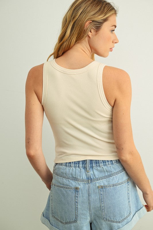 Kelly Ribbed Top