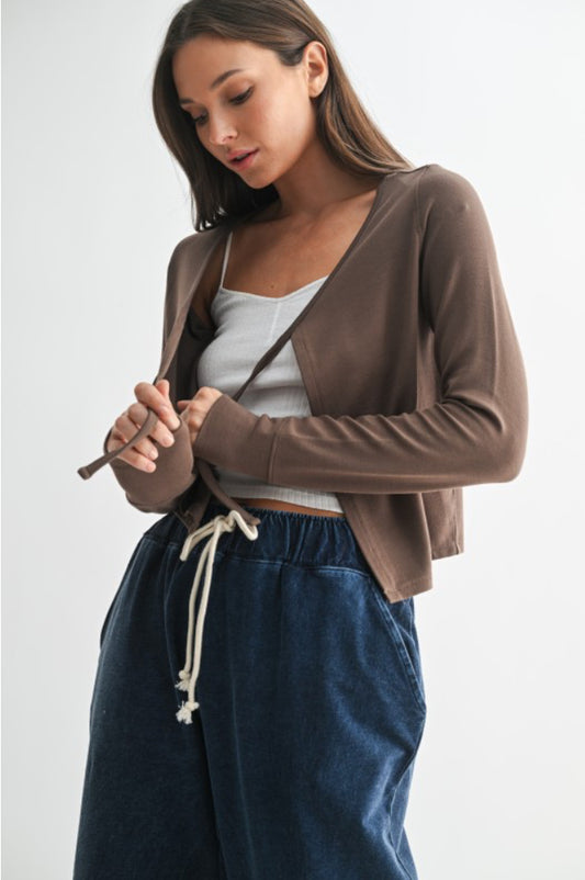 Brynn Crop Cardigan