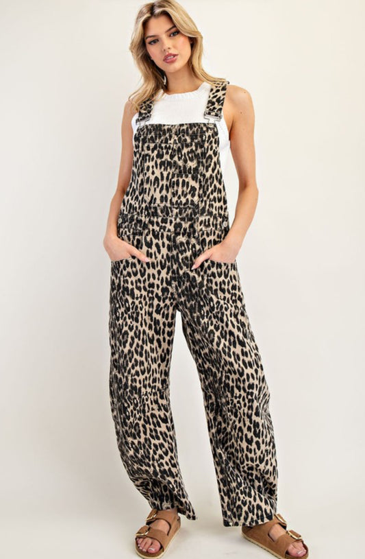 Leopard Overalls