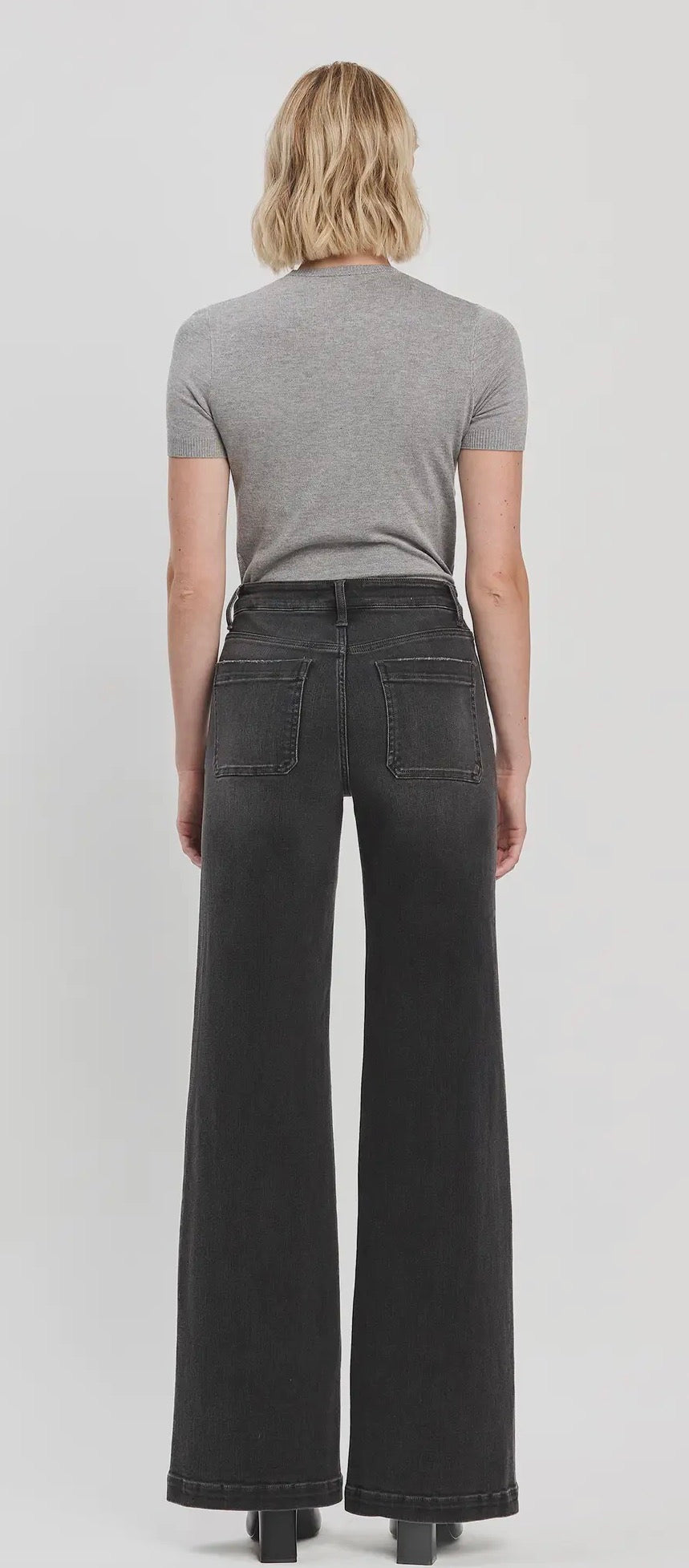Sydney HR Wide Leg Jean