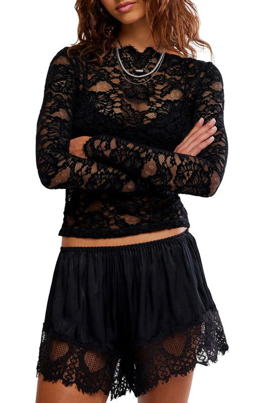 FP Raising Eyebrows Lace Top 064569