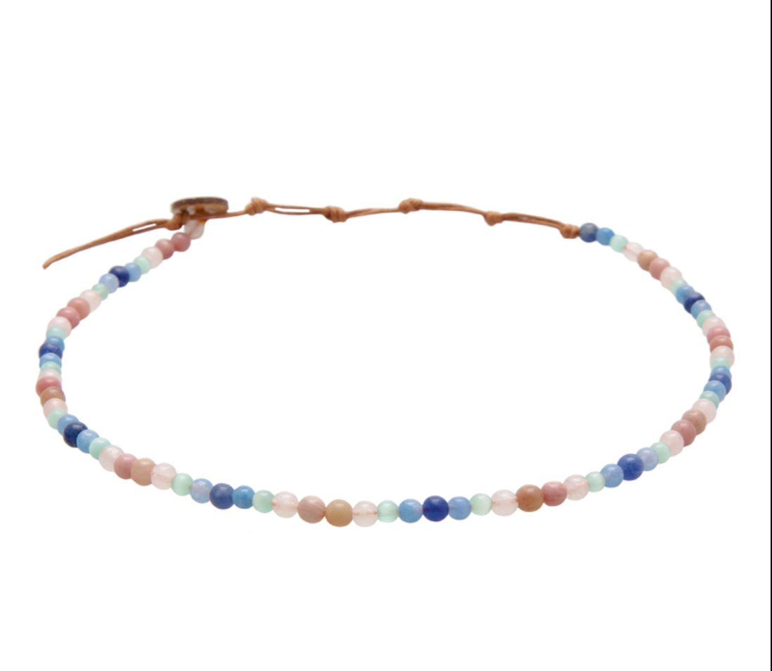 Lotus and Luna Chakra Necklace