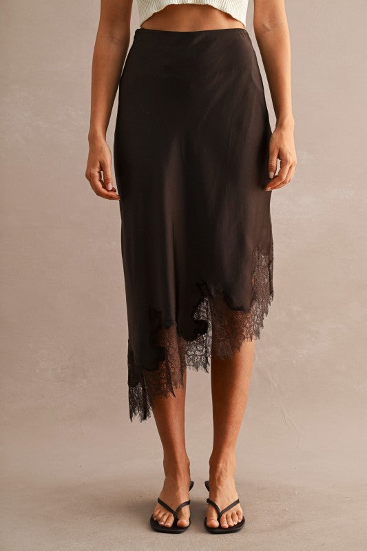 Adelle Asymmetrical Midi Skirt