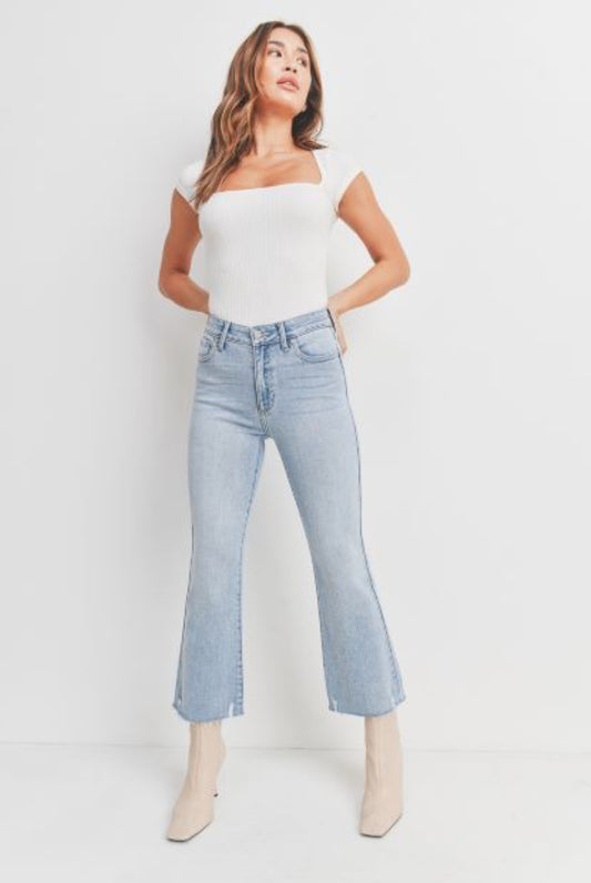 Veronica HR Cropped Jeans