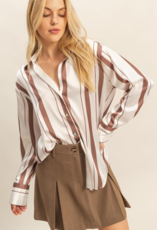 Elsy Button Up Top