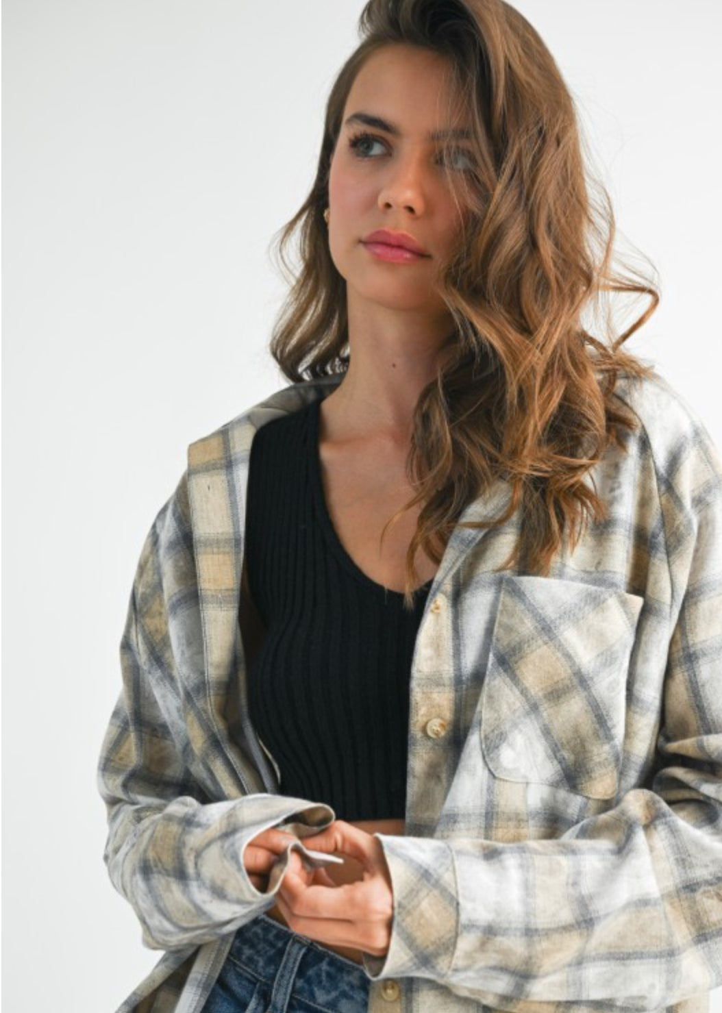 Willow Flannel Top