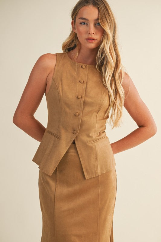 Lia Vest Top