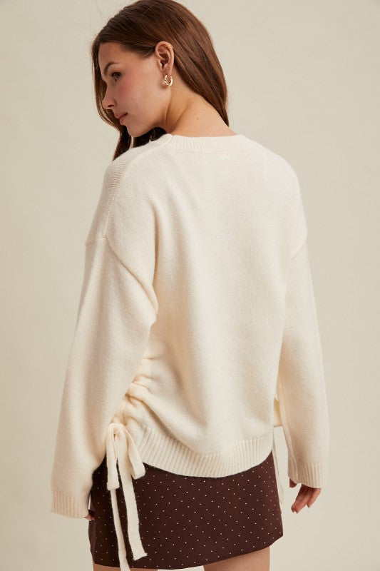 Alice Ruched Sweater