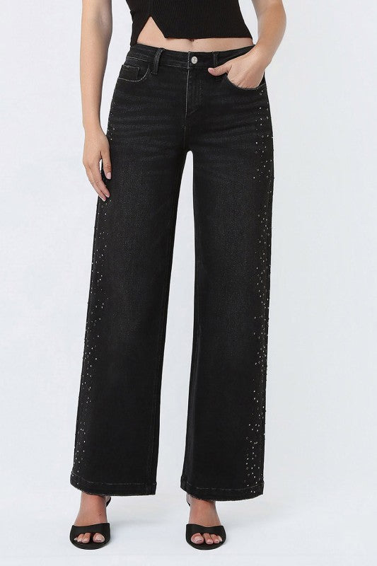 Alix HR Wide Leg Jean