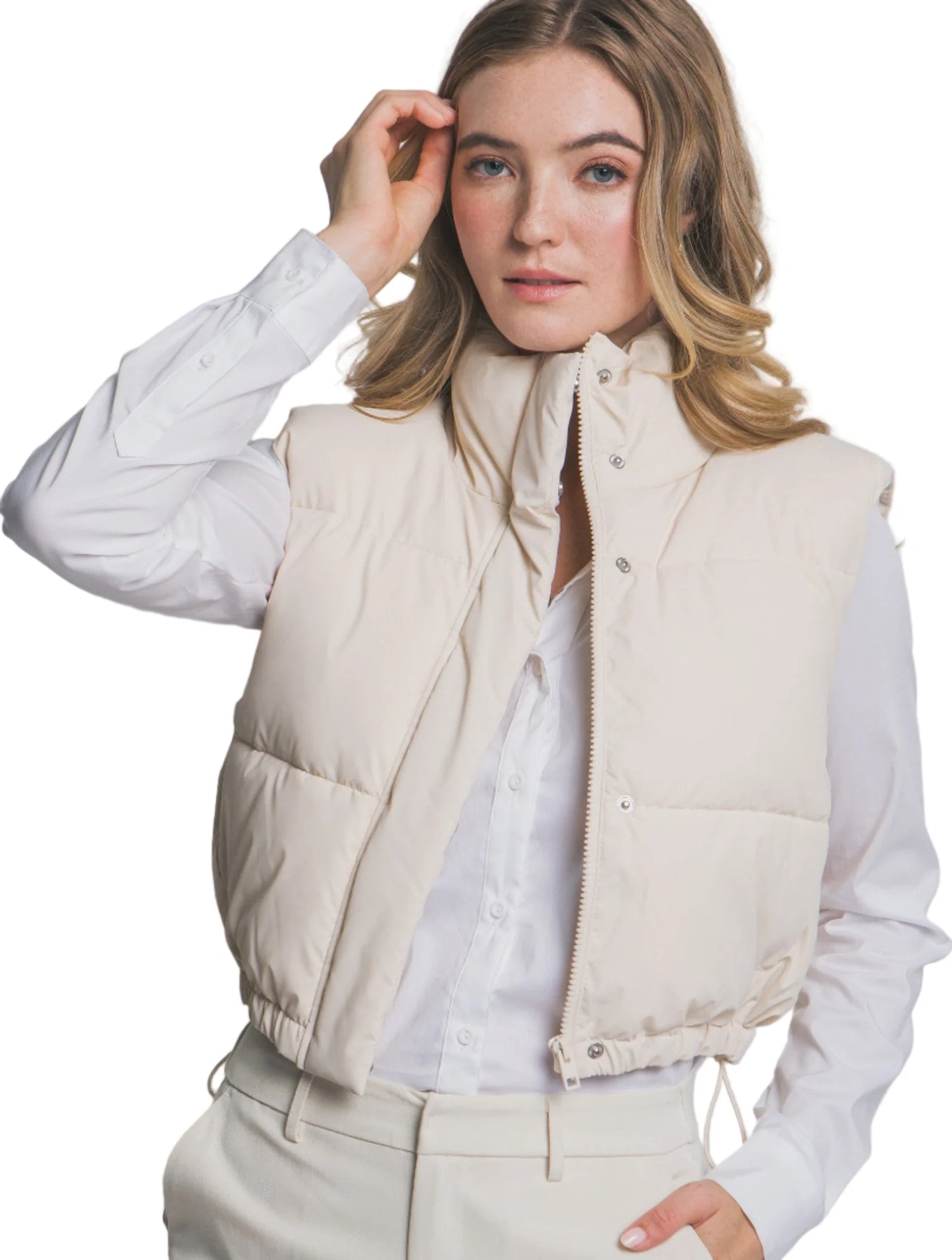 Ariel Crop Vest