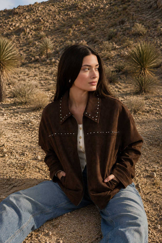 Amelia Suede Jacket