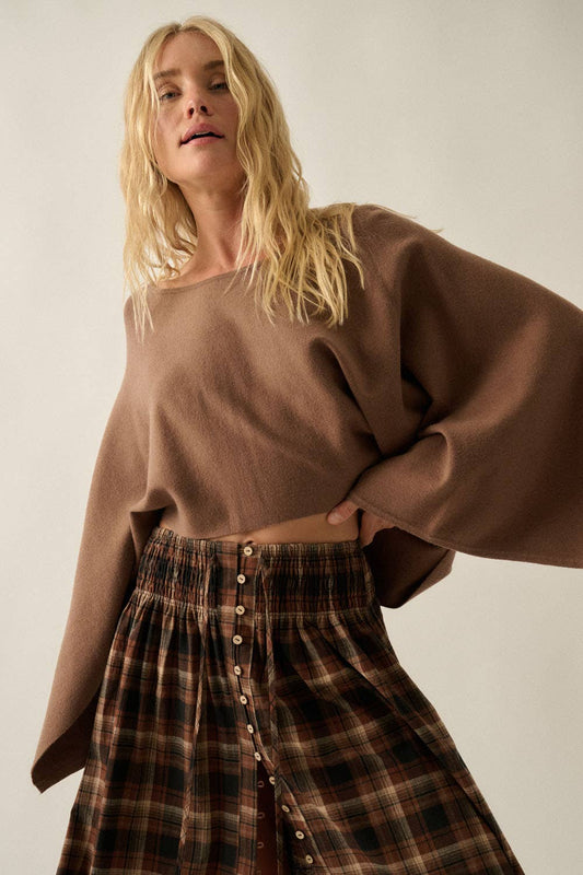 Brynn Poncho Sweater