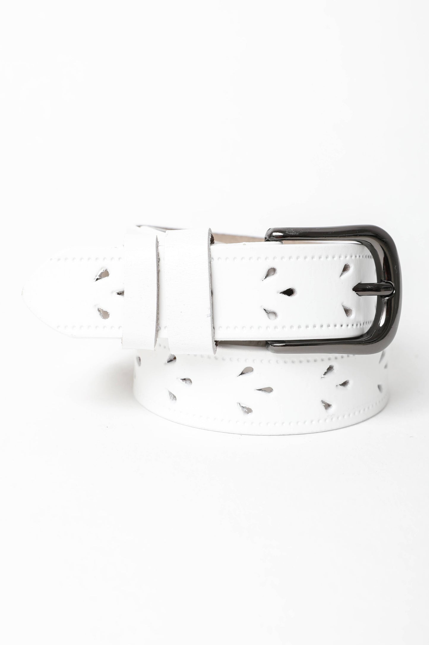 Petal Leather Belt