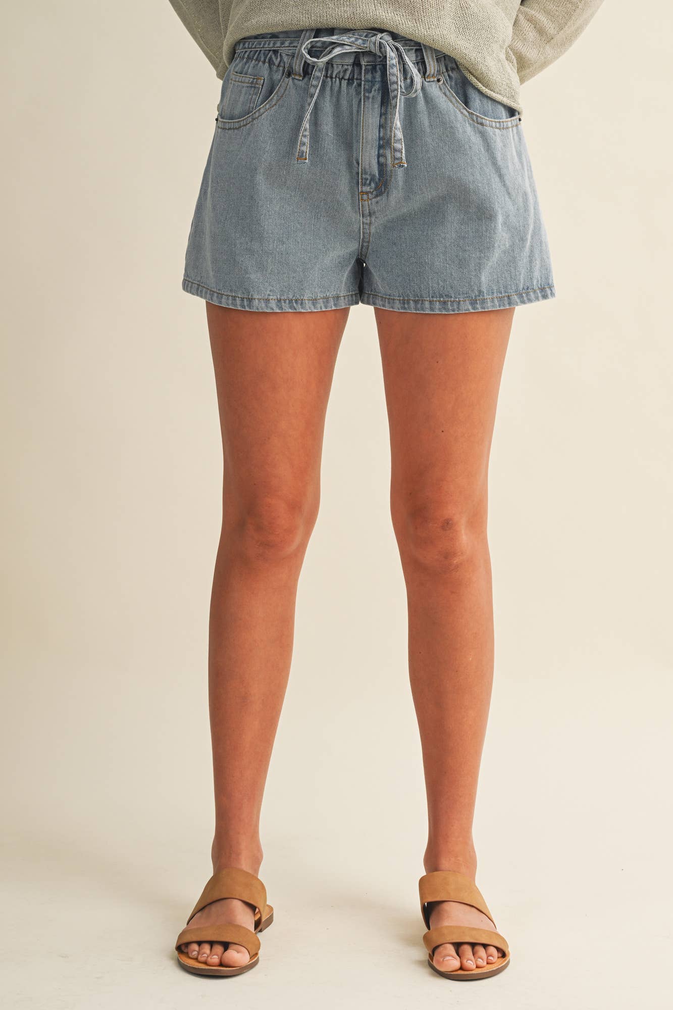 Carlie Tie Waist Shorts