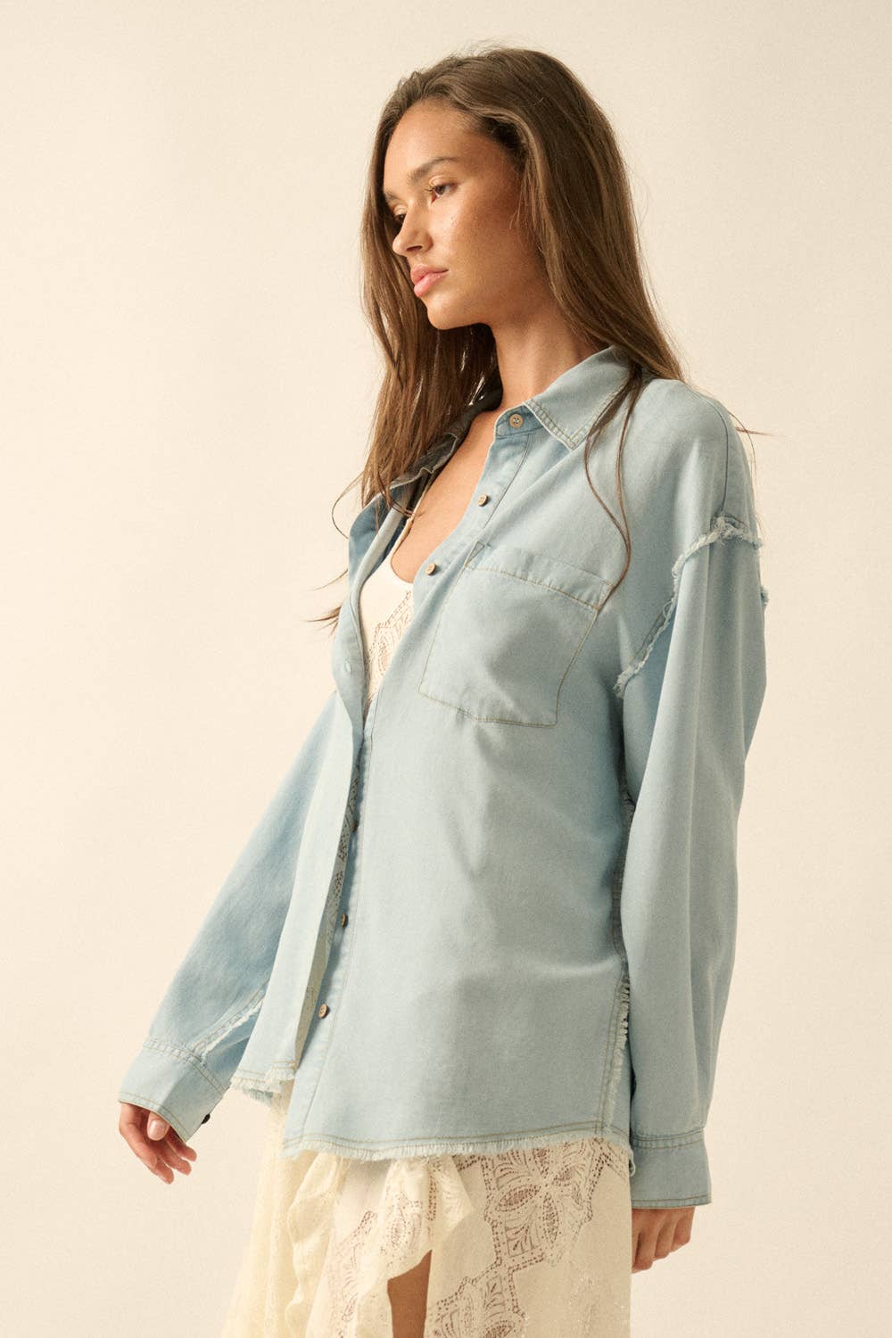 Caylin Denim Top