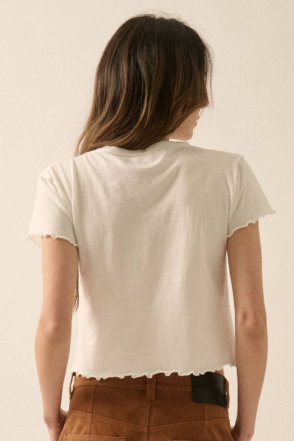 Butterflies Cropped Tee