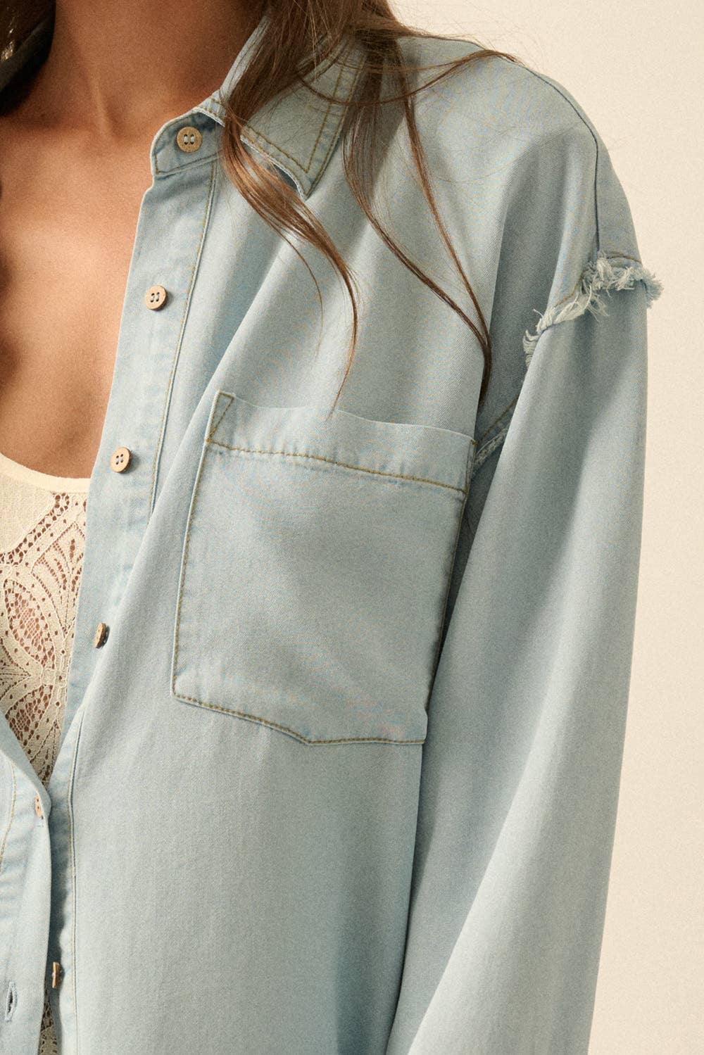 Caylin Denim Top