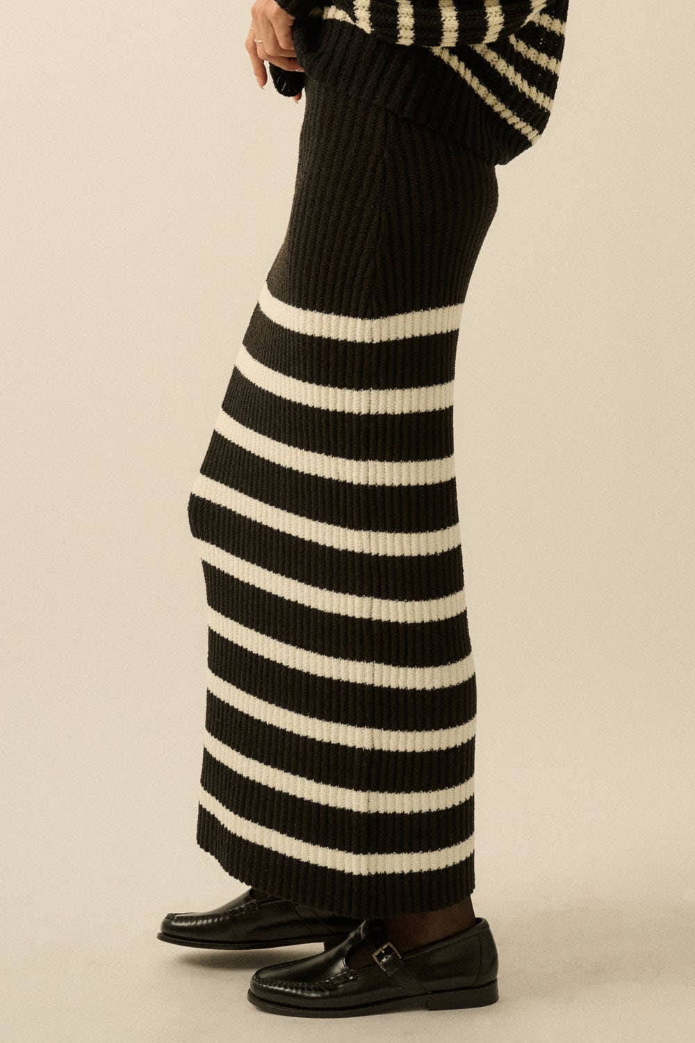 Julia Striped Maxi Skirt