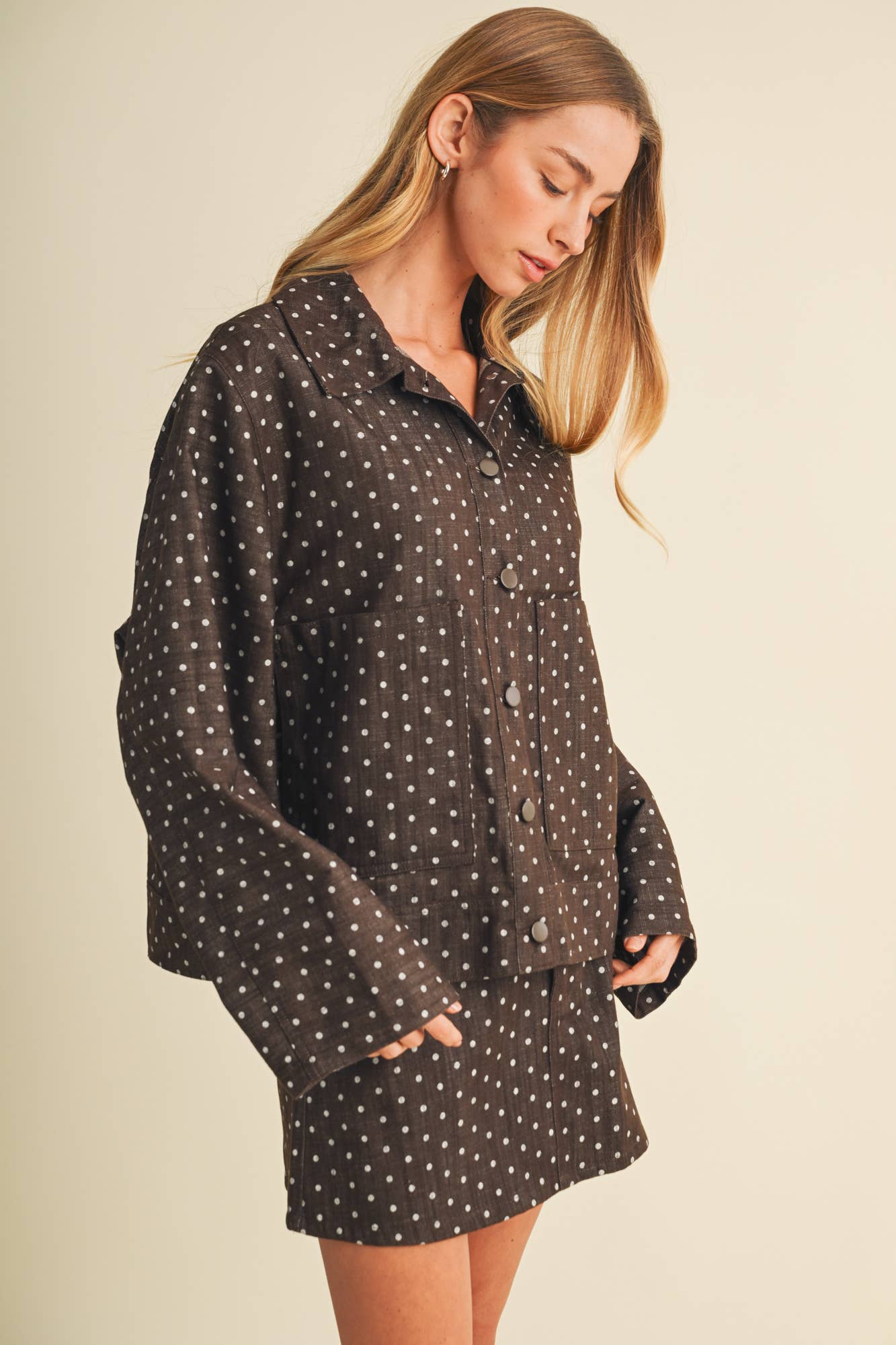 Jocelyn Polka Dot Jacket