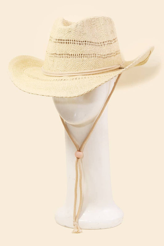 Straw Weave Western Cowboy Hat