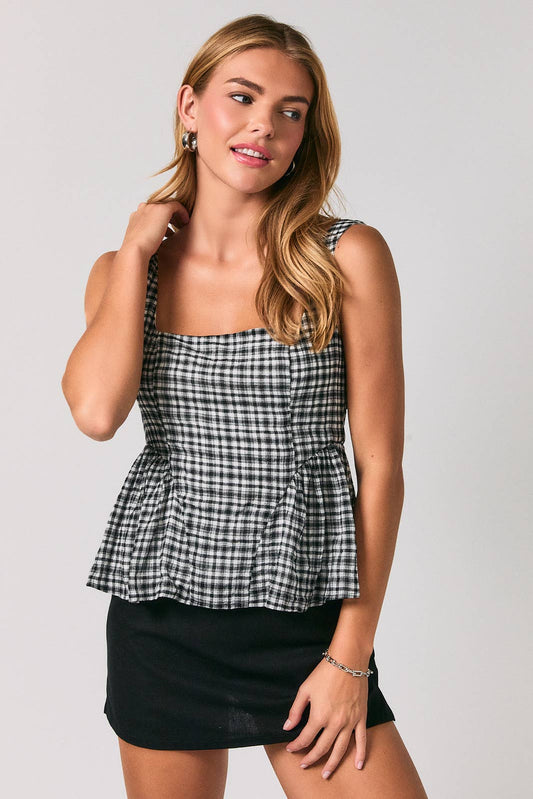 Jackie Peplum Top