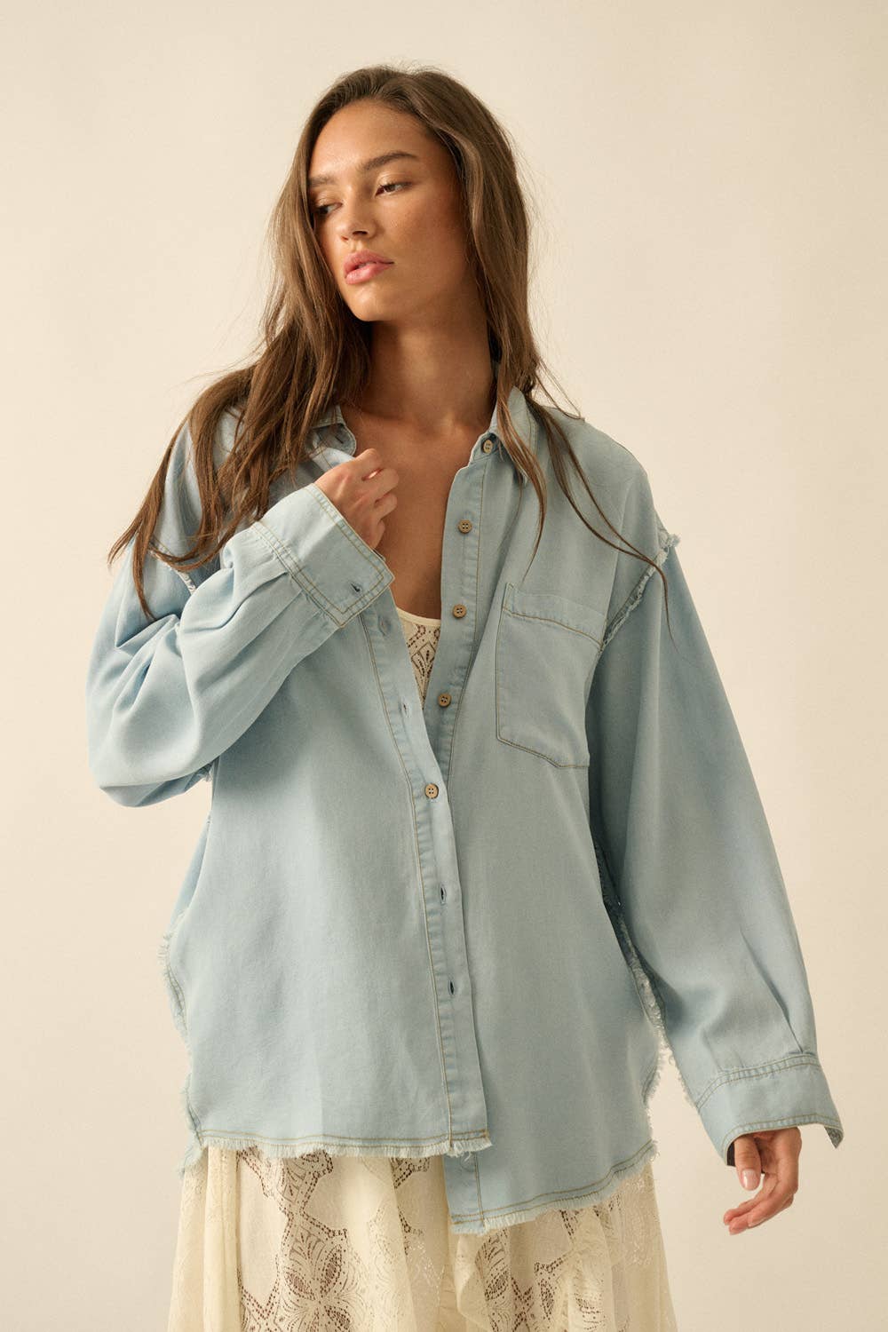 Caylin Denim Top