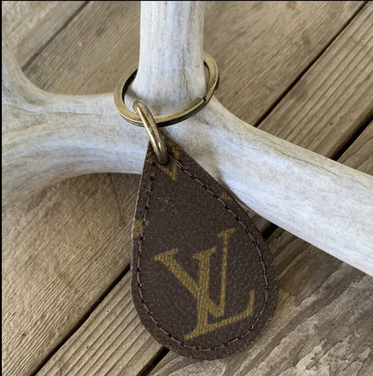 Repurposed LV Key Chain